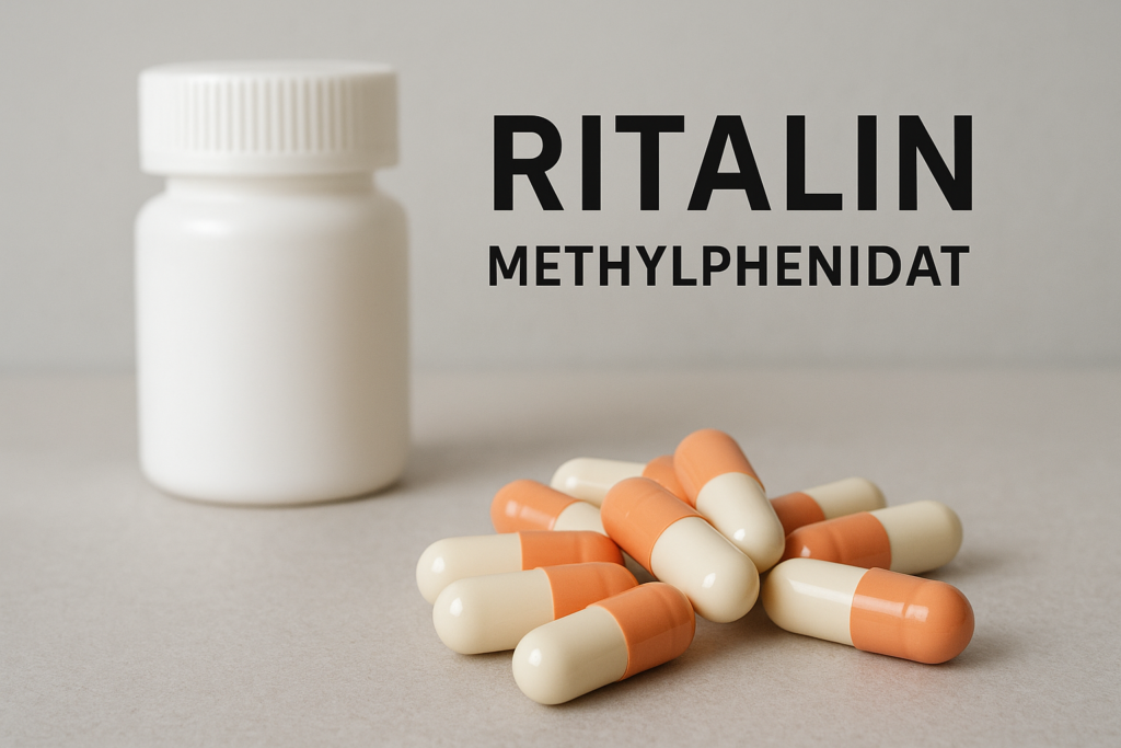 Figure 1. Methykphenidat. Methylphenidate vs Rita