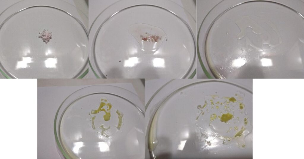 Pure Amphetamine Sample.