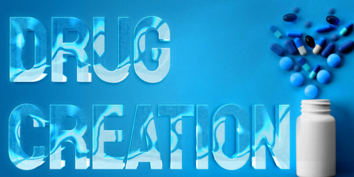Creating a drug.