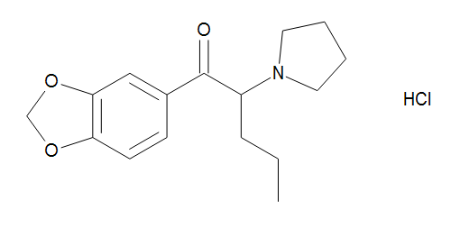 MDPV Hydrochloride Structure