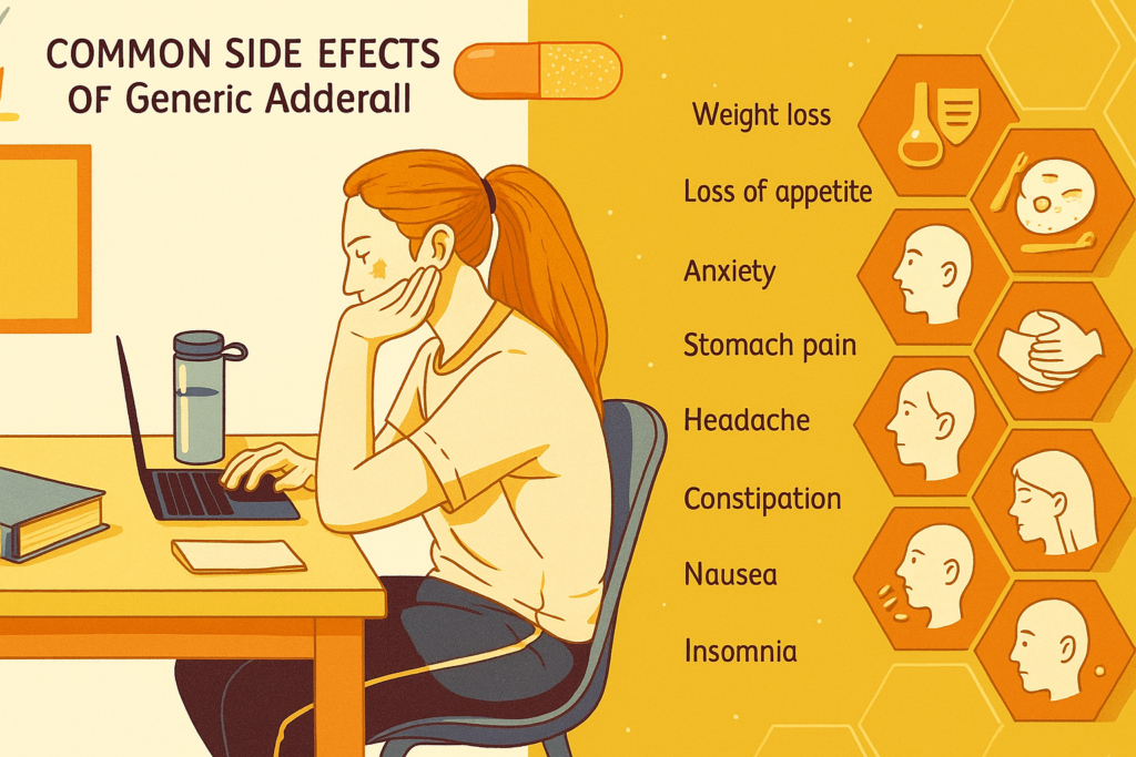 Figure 3 Side effects. Dextroamphetamine effects & dosages