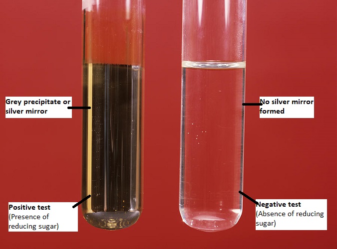 Tollens' Test results