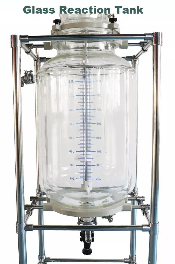 Glass Reaction Tank of a Batch Reactor