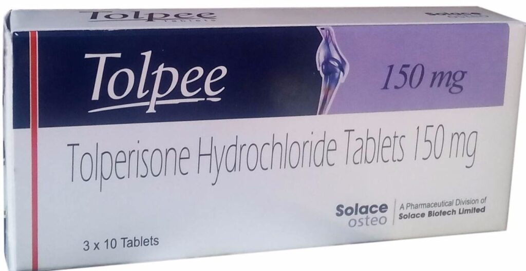 Tolperisone obtained from 4-methylpropiophenone