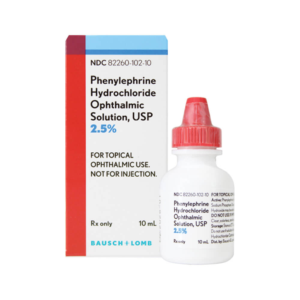 Phenylephrine eye drops