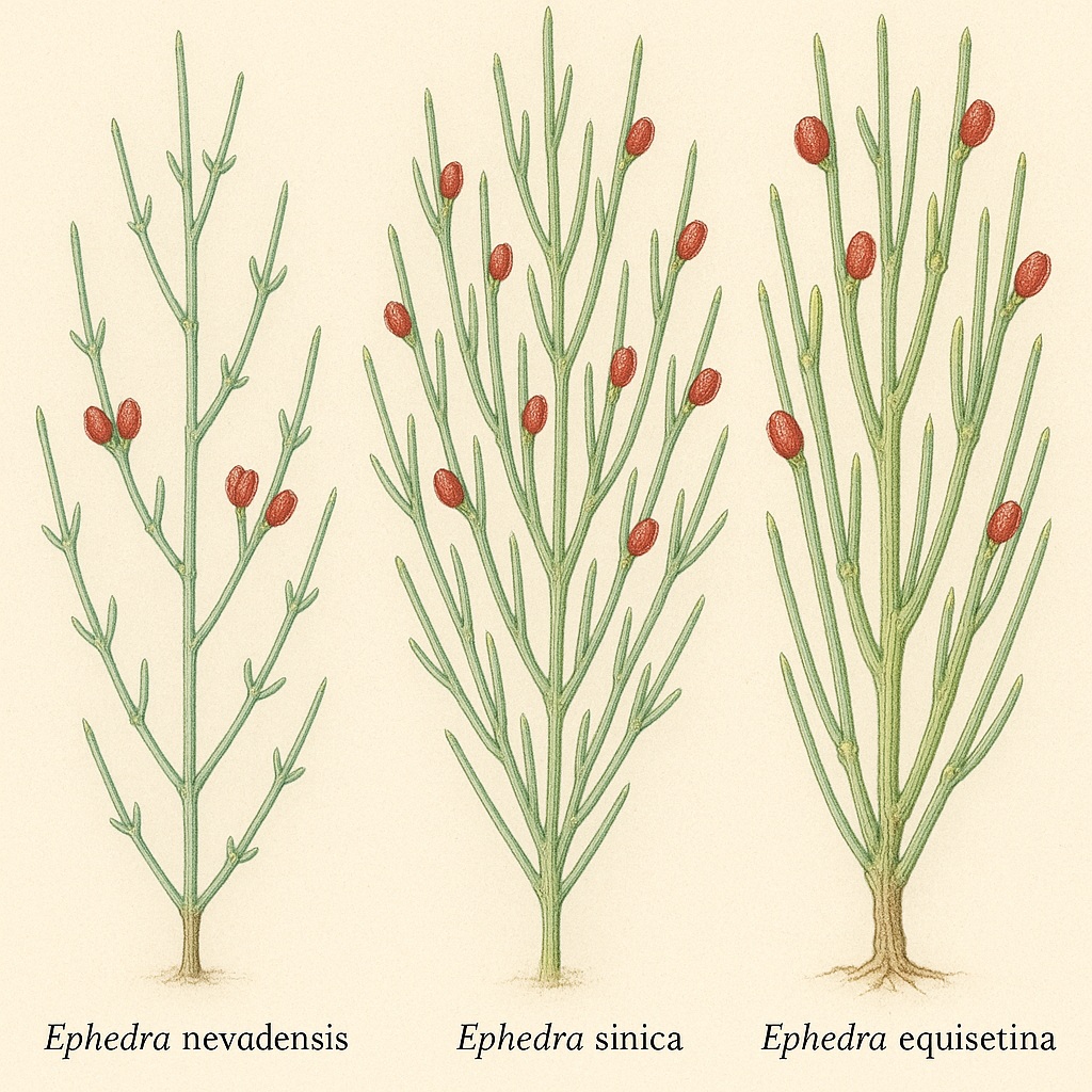 Figure 9. Ephedra plants