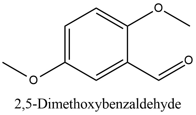 Figure 1. Structure of 2,5-Dimethoxybenzaldehyde