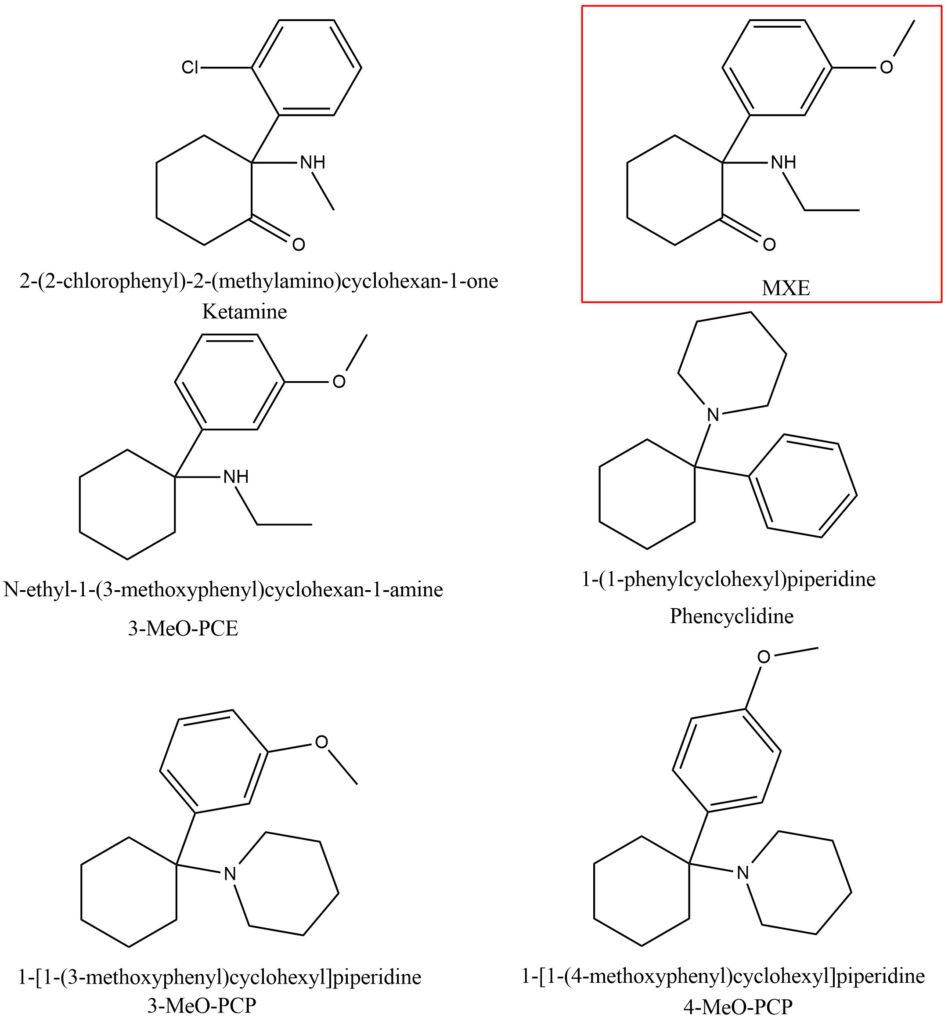 Figure 2. MXE structure analogues.